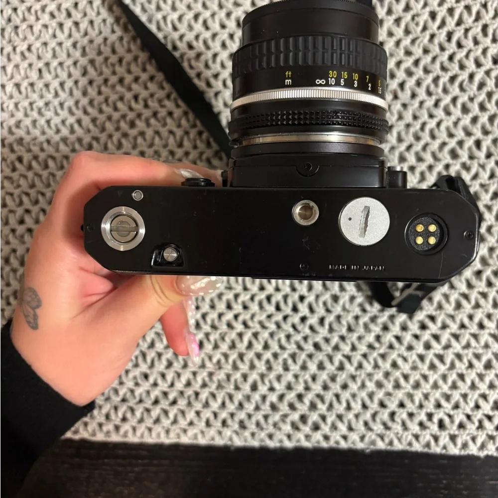 Nikon FE Camera with Nikkor 50mm f/1.8 Lens